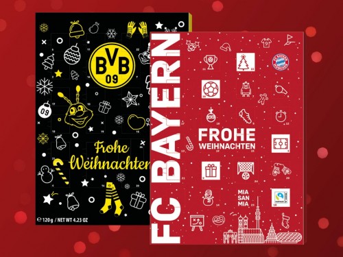 FC Bayern/BVB 德國球隊朱古力聖誕倒數月曆 